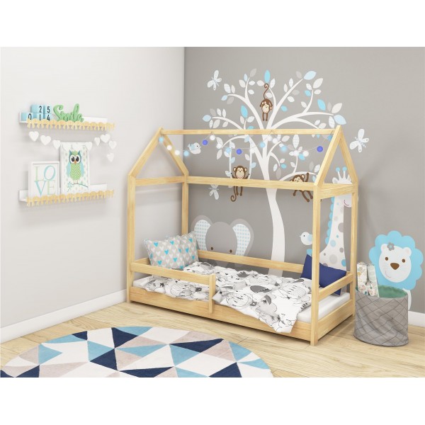 Otroška postelja 4kids House Natural Otroška postelja 4kids House Natural