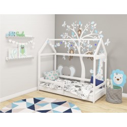 Otroška postelja 4kids House White Otroška postelja 4kids House White