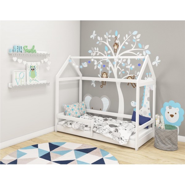 Otroška postelja 4kids House White Otroška postelja 4kids House White