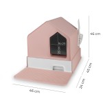 Hiška stranišče za hišne ljubljenčke Carinio HOUSE | Flamingo Pink Hiška stranišče za hišne ljubljenčke Carinio HOUSE | Flamingo Pink