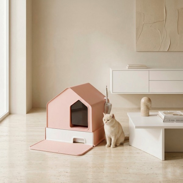 Hiška stranišče za hišne ljubljenčke Carinio HOUSE | Flamingo Pink Hiška stranišče za hišne ljubljenčke Carinio HOUSE | Flamingo Pink