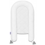 Gnezdece Jukki Comfort Gray and White quilted