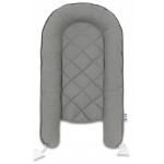 Gnezdece Jukki Comfort Gray and White quilted
