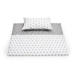 Posteljnina Jukki Gray Stars 120/90