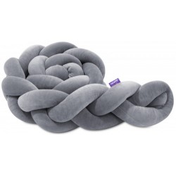 Obroba za posteljico Kitka Jukki Dark gray