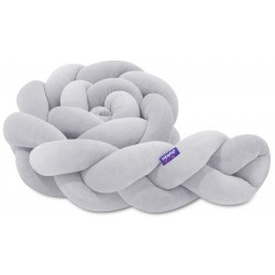 Obroba za posteljico Kitka Jukki Light gray