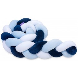 Obroba za posteljico Kitka Jukki Mix Blue