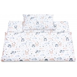 Posteljnina Jukki Gray Morning 120/90