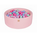 MeowBaby igralni bazen s kroglicami Light Pink: Mint/Baby Blue/Light Pink/Pastel Pink