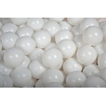 MeowBaby igralni bazen s kroglicami Light Grey: All White