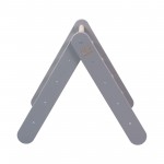 MeowBaby Montessori lesena lestev za otroke, Gray
