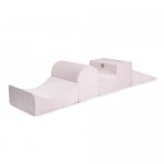 MeowBaby igralni poligon 4-delni Light pink