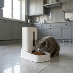 Dozirnik hrane MilooPets | Flowfeed White