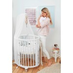Stokke otroška posteljica + Vzmetnica Sleepi MINI V3 | White